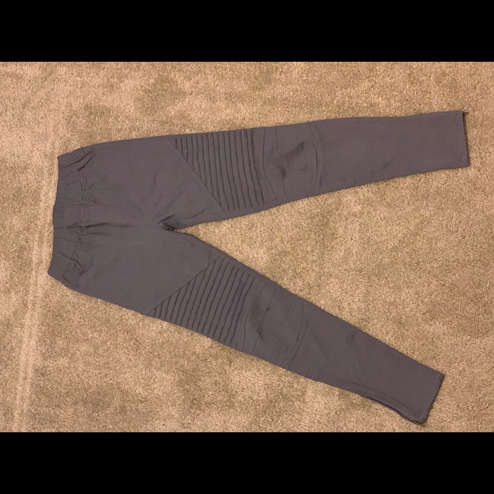 ❤️Charcoal gray motto jeggings